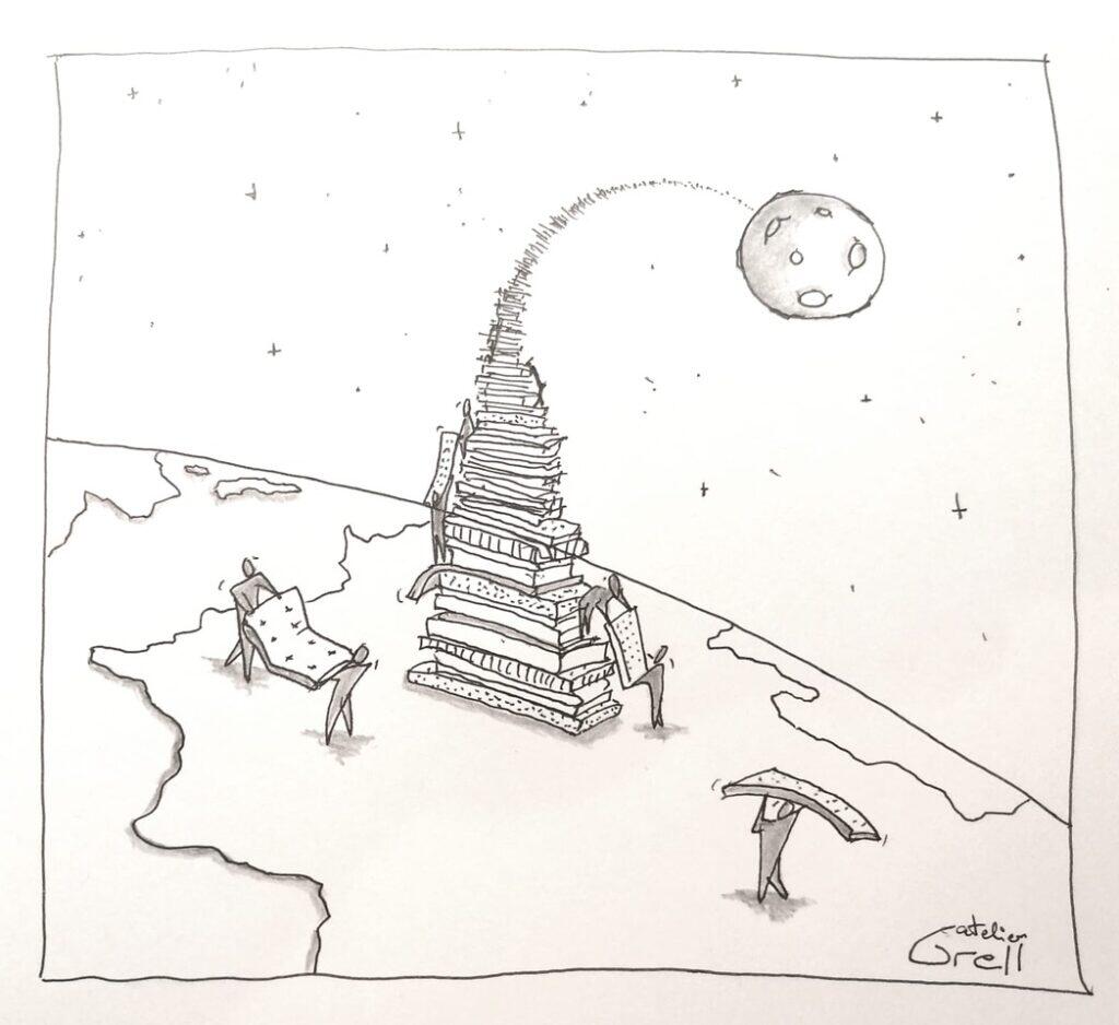 Karikatur: Peter Grell – Atelier Grell