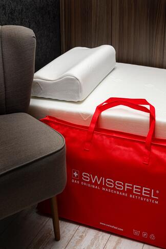 Washable mattress from Swissfeel. Source: 
