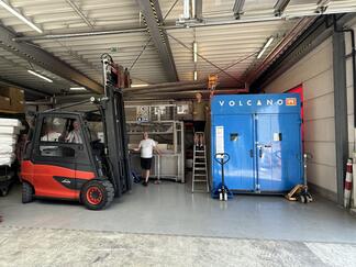 Drying system for mattress linens. Source: Swissfeel GmbH